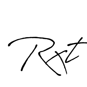 Make a beautiful signature design for name Rxt. With this signature (Antro_Vectra_Bolder) style, you can create a handwritten signature for free. Rxt signature style 7 images and pictures png
