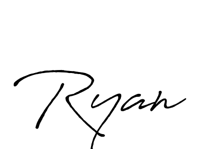 Similarly Antro_Vectra_Bolder is the best handwritten signature design. Signature creator online .You can use it as an online autograph creator for name Ryan. Ryan signature style 7 images and pictures png