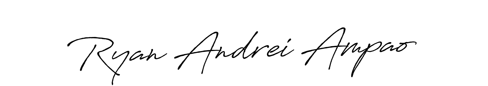 How to Draw Ryan Andrei Ampao signature style? Antro_Vectra_Bolder is a latest design signature styles for name Ryan Andrei Ampao. Ryan Andrei Ampao signature style 7 images and pictures png