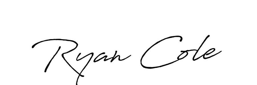 You should practise on your own different ways (Antro_Vectra_Bolder) to write your name (Ryan Cole) in signature. don't let someone else do it for you. Ryan Cole signature style 7 images and pictures png