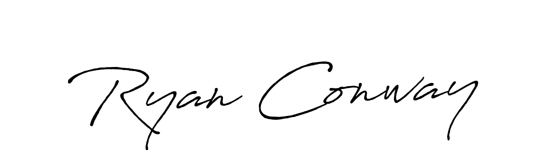 How to Draw Ryan Conway signature style? Antro_Vectra_Bolder is a latest design signature styles for name Ryan Conway. Ryan Conway signature style 7 images and pictures png