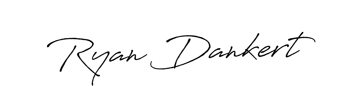 Make a short Ryan Dankert signature style. Manage your documents anywhere anytime using Antro_Vectra_Bolder. Create and add eSignatures, submit forms, share and send files easily. Ryan Dankert signature style 7 images and pictures png
