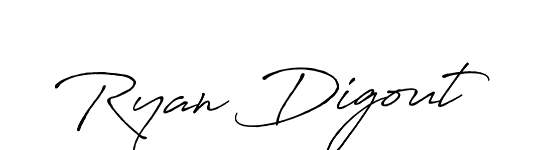 Best and Professional Signature Style for Ryan Digout. Antro_Vectra_Bolder Best Signature Style Collection. Ryan Digout signature style 7 images and pictures png