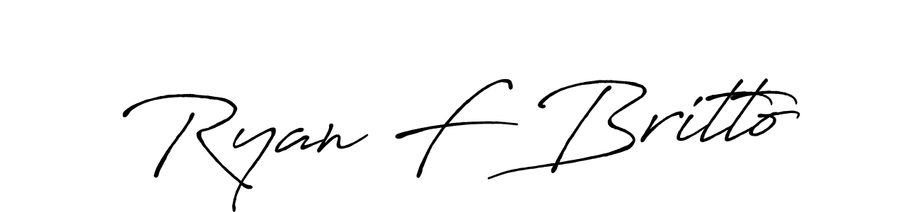 See photos of Ryan F Britto official signature by Spectra . Check more albums & portfolios. Read reviews & check more about Antro_Vectra_Bolder font. Ryan F Britto signature style 7 images and pictures png