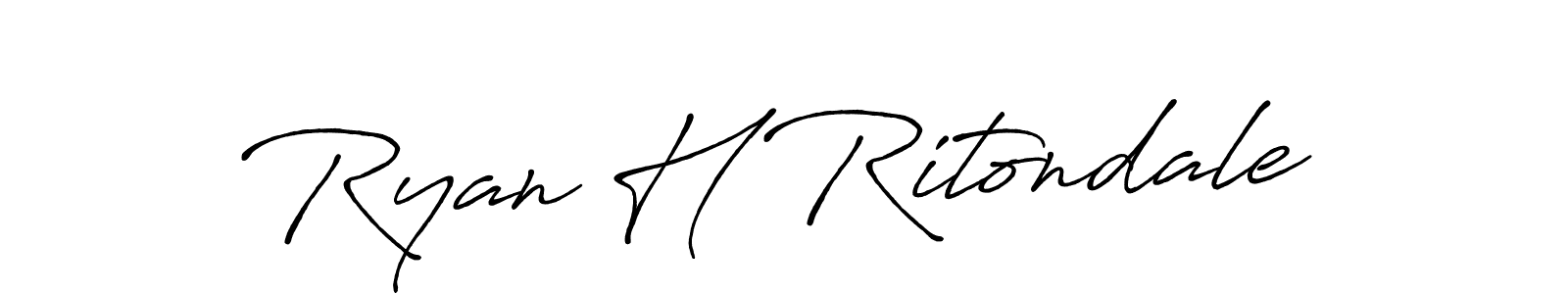 See photos of Ryan H Ritondale official signature by Spectra . Check more albums & portfolios. Read reviews & check more about Antro_Vectra_Bolder font. Ryan H Ritondale signature style 7 images and pictures png