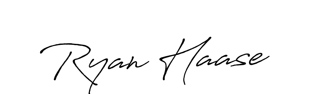 Ryan Haase stylish signature style. Best Handwritten Sign (Antro_Vectra_Bolder) for my name. Handwritten Signature Collection Ideas for my name Ryan Haase. Ryan Haase signature style 7 images and pictures png