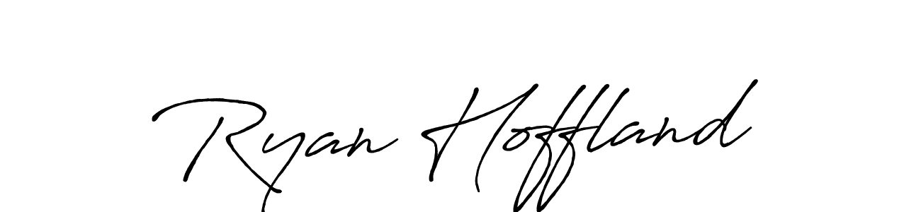 It looks lik you need a new signature style for name Ryan Hoffland. Design unique handwritten (Antro_Vectra_Bolder) signature with our free signature maker in just a few clicks. Ryan Hoffland signature style 7 images and pictures png