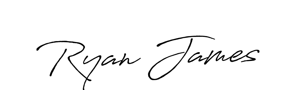 It looks lik you need a new signature style for name Ryan James. Design unique handwritten (Antro_Vectra_Bolder) signature with our free signature maker in just a few clicks. Ryan James signature style 7 images and pictures png