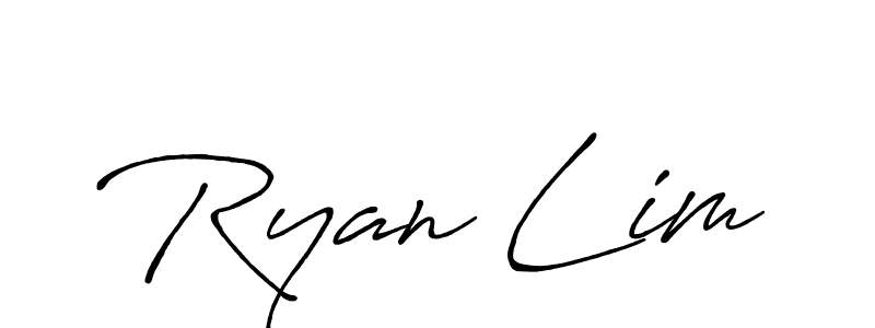 Make a beautiful signature design for name Ryan Lim. Use this online signature maker to create a handwritten signature for free. Ryan Lim signature style 7 images and pictures png
