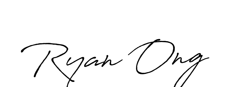 Similarly Antro_Vectra_Bolder is the best handwritten signature design. Signature creator online .You can use it as an online autograph creator for name Ryan Ong. Ryan Ong signature style 7 images and pictures png