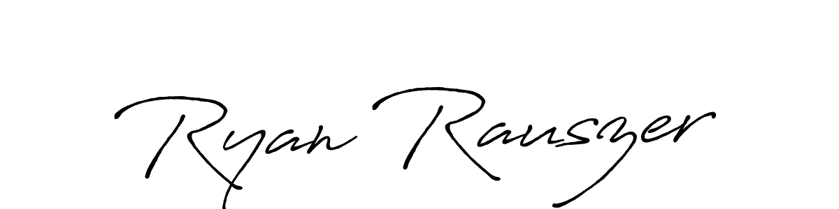 How to Draw Ryan Rauszer signature style? Antro_Vectra_Bolder is a latest design signature styles for name Ryan Rauszer. Ryan Rauszer signature style 7 images and pictures png