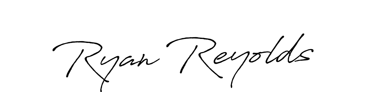 Also You can easily find your signature by using the search form. We will create Ryan Reyolds name handwritten signature images for you free of cost using Antro_Vectra_Bolder sign style. Ryan Reyolds signature style 7 images and pictures png