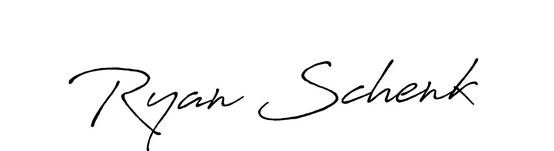 How to make Ryan Schenk signature? Antro_Vectra_Bolder is a professional autograph style. Create handwritten signature for Ryan Schenk name. Ryan Schenk signature style 7 images and pictures png