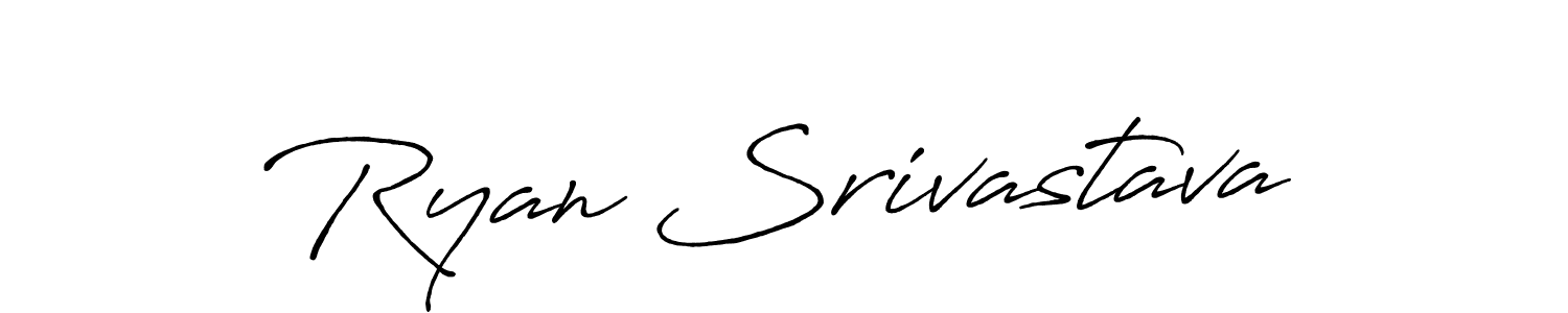 Similarly Antro_Vectra_Bolder is the best handwritten signature design. Signature creator online .You can use it as an online autograph creator for name Ryan Srivastava. Ryan Srivastava signature style 7 images and pictures png