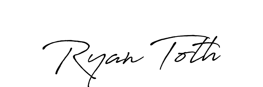 You can use this online signature creator to create a handwritten signature for the name Ryan Toth. This is the best online autograph maker. Ryan Toth signature style 7 images and pictures png