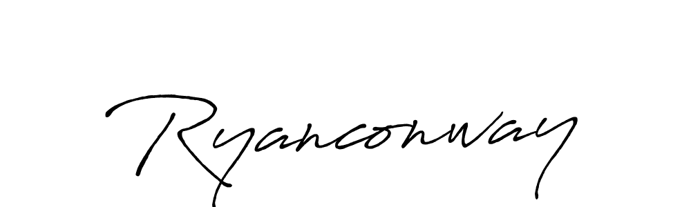 Make a beautiful signature design for name Ryanconway. Use this online signature maker to create a handwritten signature for free. Ryanconway signature style 7 images and pictures png