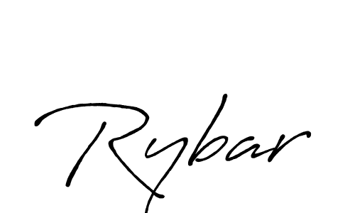 Create a beautiful signature design for name Rybar. With this signature (Antro_Vectra_Bolder) fonts, you can make a handwritten signature for free. Rybar signature style 7 images and pictures png