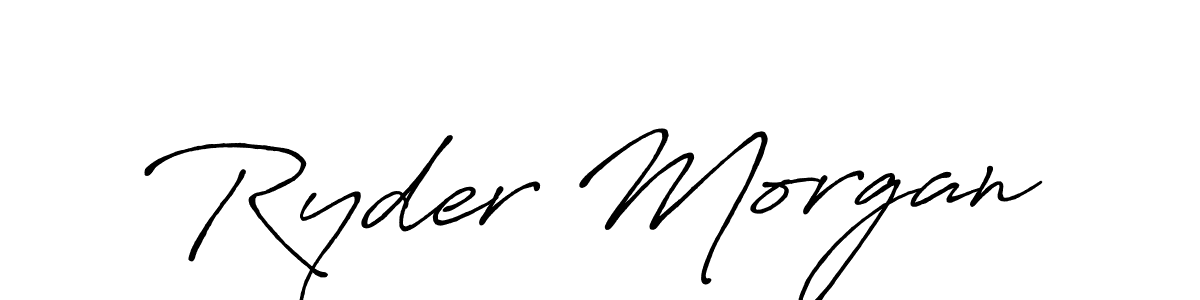 Make a beautiful signature design for name Ryder Morgan. Use this online signature maker to create a handwritten signature for free. Ryder Morgan signature style 7 images and pictures png