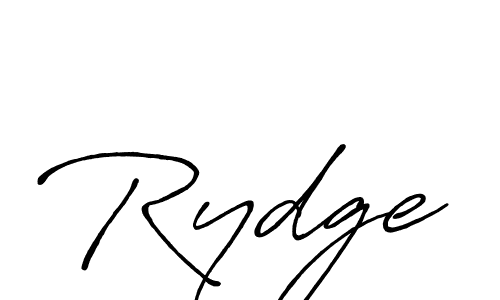 Create a beautiful signature design for name Rydge. With this signature (Antro_Vectra_Bolder) fonts, you can make a handwritten signature for free. Rydge signature style 7 images and pictures png