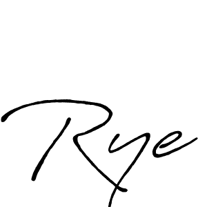 The best way (Antro_Vectra_Bolder) to make a short signature is to pick only two or three words in your name. The name Rye include a total of six letters. For converting this name. Rye signature style 7 images and pictures png