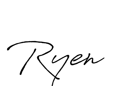 This is the best signature style for the Ryen name. Also you like these signature font (Antro_Vectra_Bolder). Mix name signature. Ryen signature style 7 images and pictures png