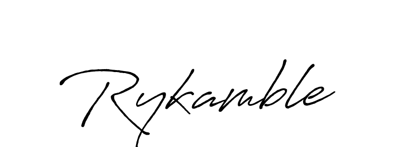 How to Draw Rykamble signature style? Antro_Vectra_Bolder is a latest design signature styles for name Rykamble. Rykamble signature style 7 images and pictures png