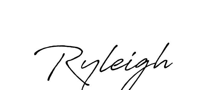Antro_Vectra_Bolder is a professional signature style that is perfect for those who want to add a touch of class to their signature. It is also a great choice for those who want to make their signature more unique. Get Ryleigh name to fancy signature for free. Ryleigh signature style 7 images and pictures png
