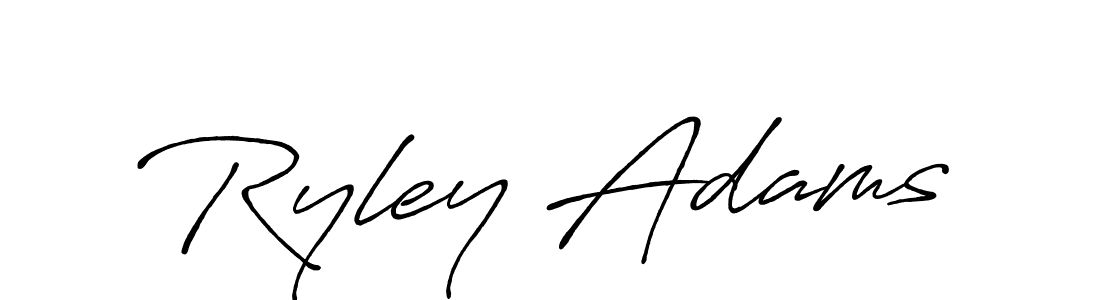 Best and Professional Signature Style for Ryley Adams. Antro_Vectra_Bolder Best Signature Style Collection. Ryley Adams signature style 7 images and pictures png