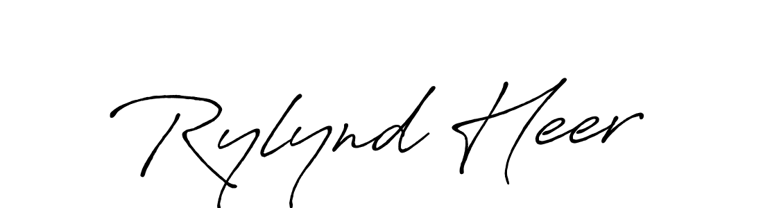 if you are searching for the best signature style for your name Rylynd Heer. so please give up your signature search. here we have designed multiple signature styles  using Antro_Vectra_Bolder. Rylynd Heer signature style 7 images and pictures png