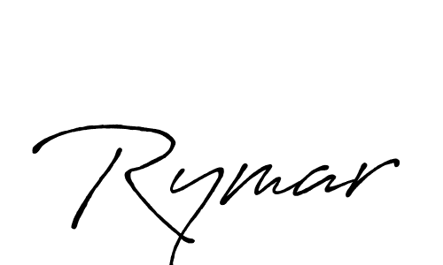 Create a beautiful signature design for name Rymar. With this signature (Antro_Vectra_Bolder) fonts, you can make a handwritten signature for free. Rymar signature style 7 images and pictures png