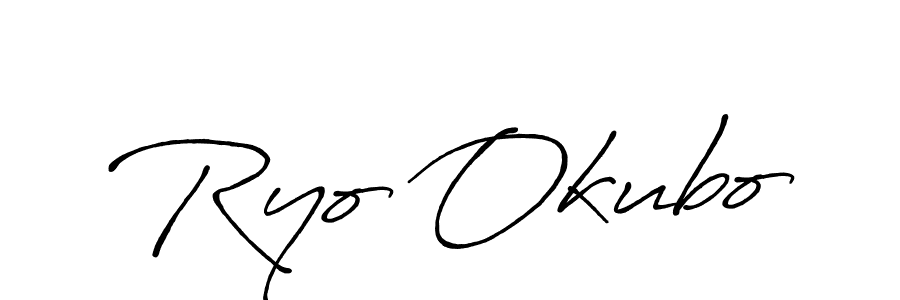 Once you've used our free online signature maker to create your best signature Antro_Vectra_Bolder style, it's time to enjoy all of the benefits that Ryo Okubo name signing documents. Ryo Okubo signature style 7 images and pictures png