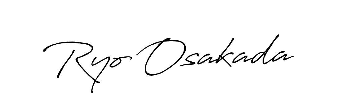 Make a beautiful signature design for name Ryo Osakada. Use this online signature maker to create a handwritten signature for free. Ryo Osakada signature style 7 images and pictures png