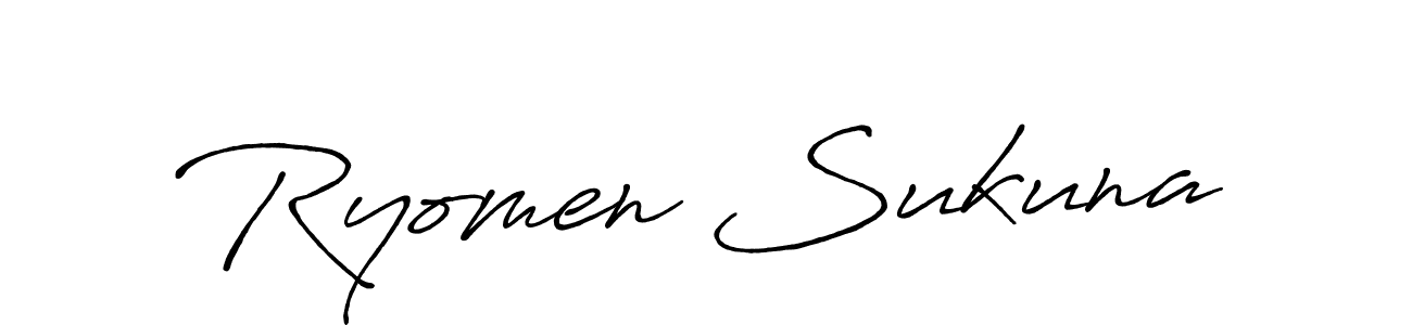 How to make Ryomen Sukuna name signature. Use Antro_Vectra_Bolder style for creating short signs online. This is the latest handwritten sign. Ryomen Sukuna signature style 7 images and pictures png