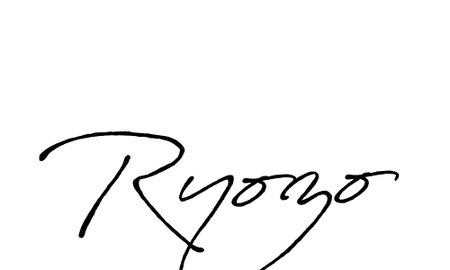 Create a beautiful signature design for name Ryozo. With this signature (Antro_Vectra_Bolder) fonts, you can make a handwritten signature for free. Ryozo signature style 7 images and pictures png