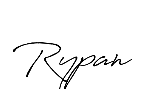 It looks lik you need a new signature style for name Rypan. Design unique handwritten (Antro_Vectra_Bolder) signature with our free signature maker in just a few clicks. Rypan signature style 7 images and pictures png