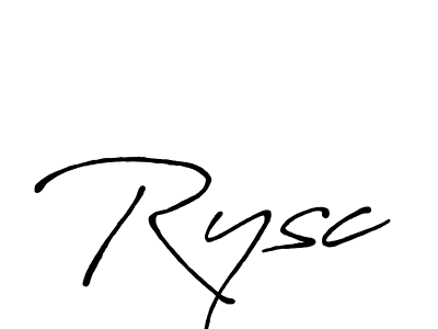 Antro_Vectra_Bolder is a professional signature style that is perfect for those who want to add a touch of class to their signature. It is also a great choice for those who want to make their signature more unique. Get Rysc name to fancy signature for free. Rysc signature style 7 images and pictures png