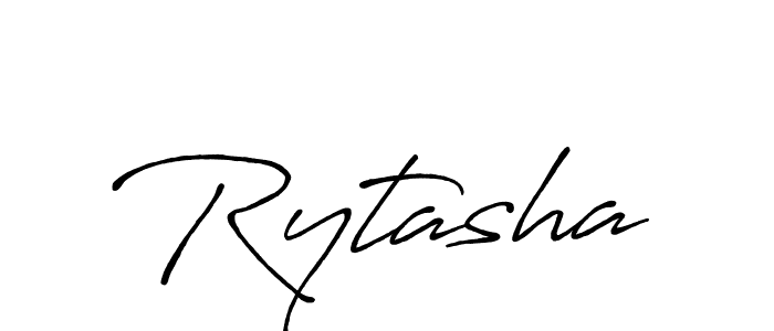 Similarly Antro_Vectra_Bolder is the best handwritten signature design. Signature creator online .You can use it as an online autograph creator for name Rytasha. Rytasha signature style 7 images and pictures png