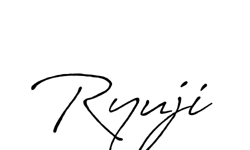 It looks lik you need a new signature style for name Ryuji. Design unique handwritten (Antro_Vectra_Bolder) signature with our free signature maker in just a few clicks. Ryuji signature style 7 images and pictures png