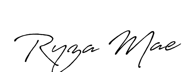 Also You can easily find your signature by using the search form. We will create Ryza Mae name handwritten signature images for you free of cost using Antro_Vectra_Bolder sign style. Ryza Mae signature style 7 images and pictures png