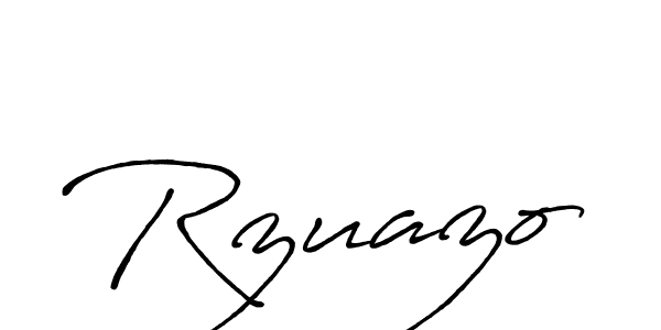 It looks lik you need a new signature style for name Rzuazo. Design unique handwritten (Antro_Vectra_Bolder) signature with our free signature maker in just a few clicks. Rzuazo signature style 7 images and pictures png