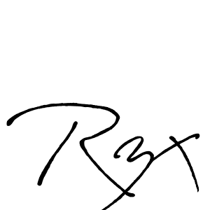 Also we have Rzx name is the best signature style. Create professional handwritten signature collection using Antro_Vectra_Bolder autograph style. Rzx signature style 7 images and pictures png