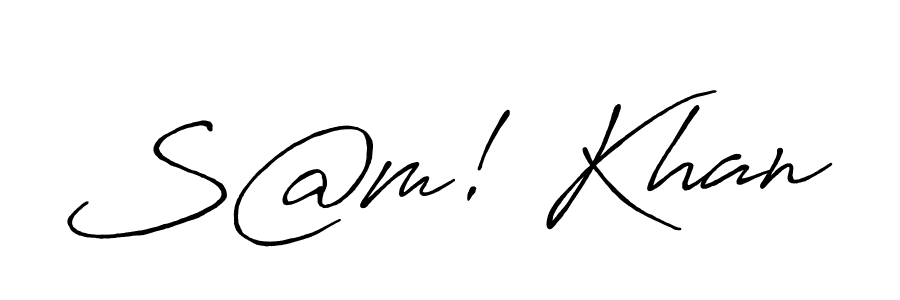 You can use this online signature creator to create a handwritten signature for the name S@m! Khan. This is the best online autograph maker. S@m! Khan signature style 7 images and pictures png