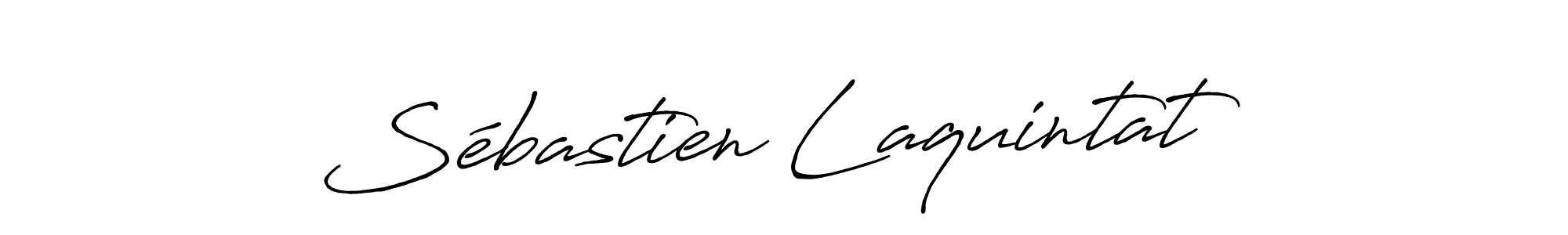 This is the best signature style for the Sébastien Laquintat name. Also you like these signature font (Antro_Vectra_Bolder). Mix name signature. Sébastien Laquintat signature style 7 images and pictures png