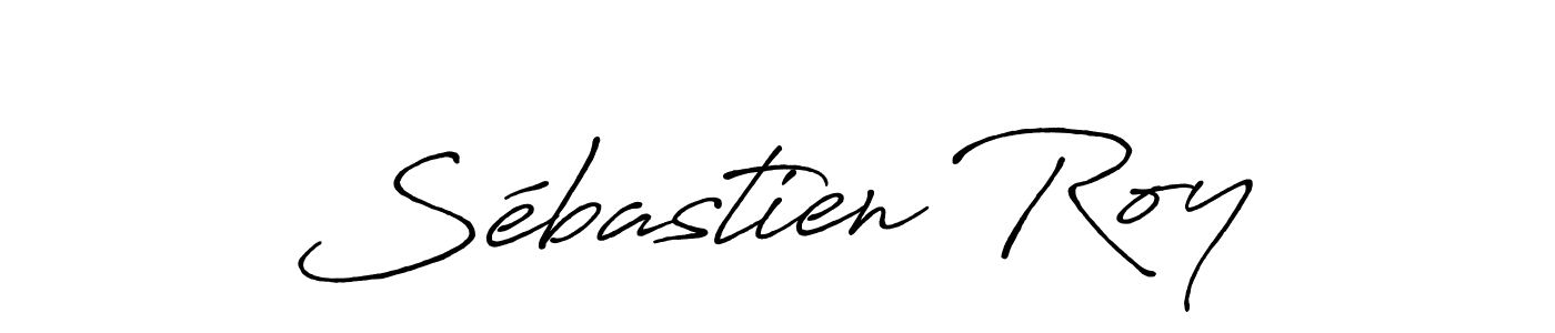 Use a signature maker to create a handwritten signature online. With this signature software, you can design (Antro_Vectra_Bolder) your own signature for name Sébastien Roy. Sébastien Roy signature style 7 images and pictures png