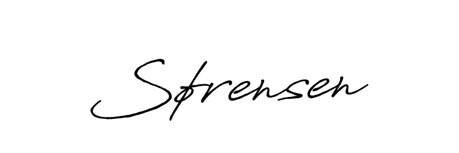 How to make Sørensen signature? Antro_Vectra_Bolder is a professional autograph style. Create handwritten signature for Sørensen name. Sørensen signature style 7 images and pictures png