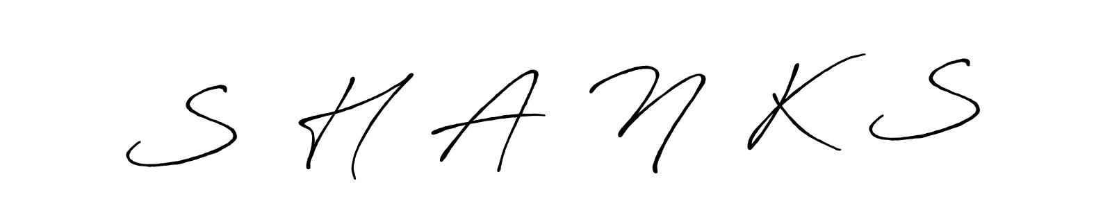 This is the best signature style for the S  H  A  N  K  S name. Also you like these signature font (Antro_Vectra_Bolder). Mix name signature. S  H  A  N  K  S signature style 7 images and pictures png