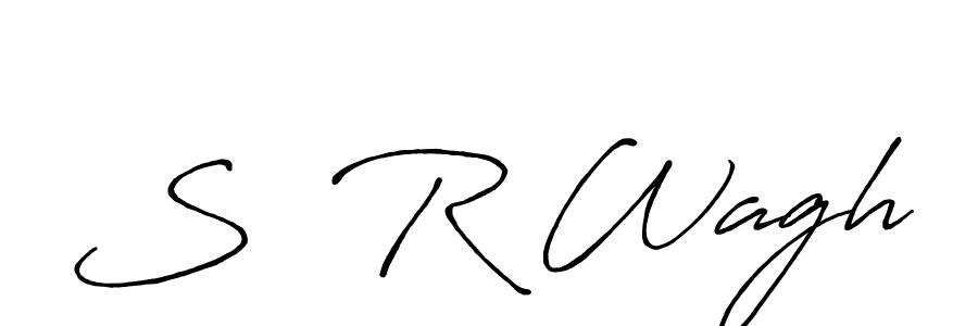 How to Draw S  R Wagh signature style? Antro_Vectra_Bolder is a latest design signature styles for name S  R Wagh. S  R Wagh signature style 7 images and pictures png