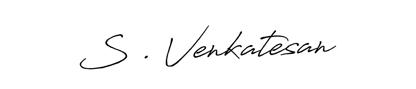 Make a beautiful signature design for name S . Venkatesan. Use this online signature maker to create a handwritten signature for free. S . Venkatesan signature style 7 images and pictures png