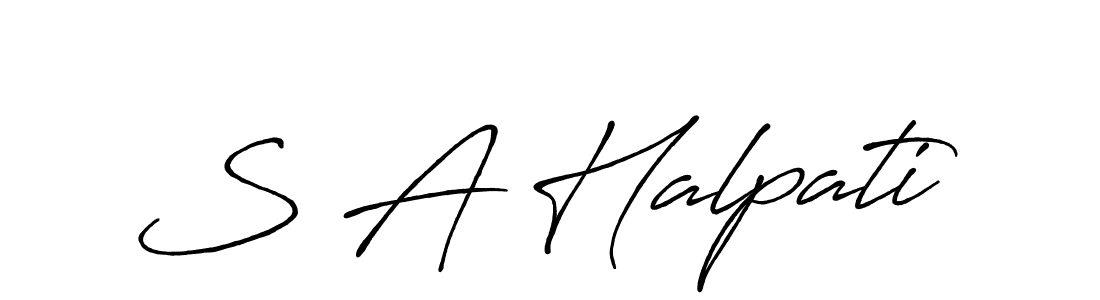 Make a short S A Halpati signature style. Manage your documents anywhere anytime using Antro_Vectra_Bolder. Create and add eSignatures, submit forms, share and send files easily. S A Halpati signature style 7 images and pictures png