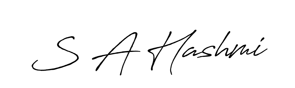 How to Draw S A Hashmi signature style? Antro_Vectra_Bolder is a latest design signature styles for name S A Hashmi. S A Hashmi signature style 7 images and pictures png